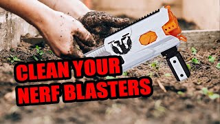 How to Clean Nerf Blasters - REMOVE Permanent Marker, Stickiness and PAINT