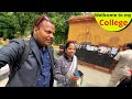 Wellcome to my College  Gyanpur meetup part1  - USA to INDIA vlog #103