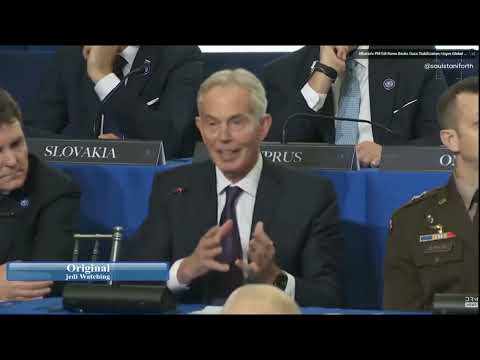 Video Tony Blair at the so called Board of Peace summit blaming conditions in Gaza on the Palestinians...