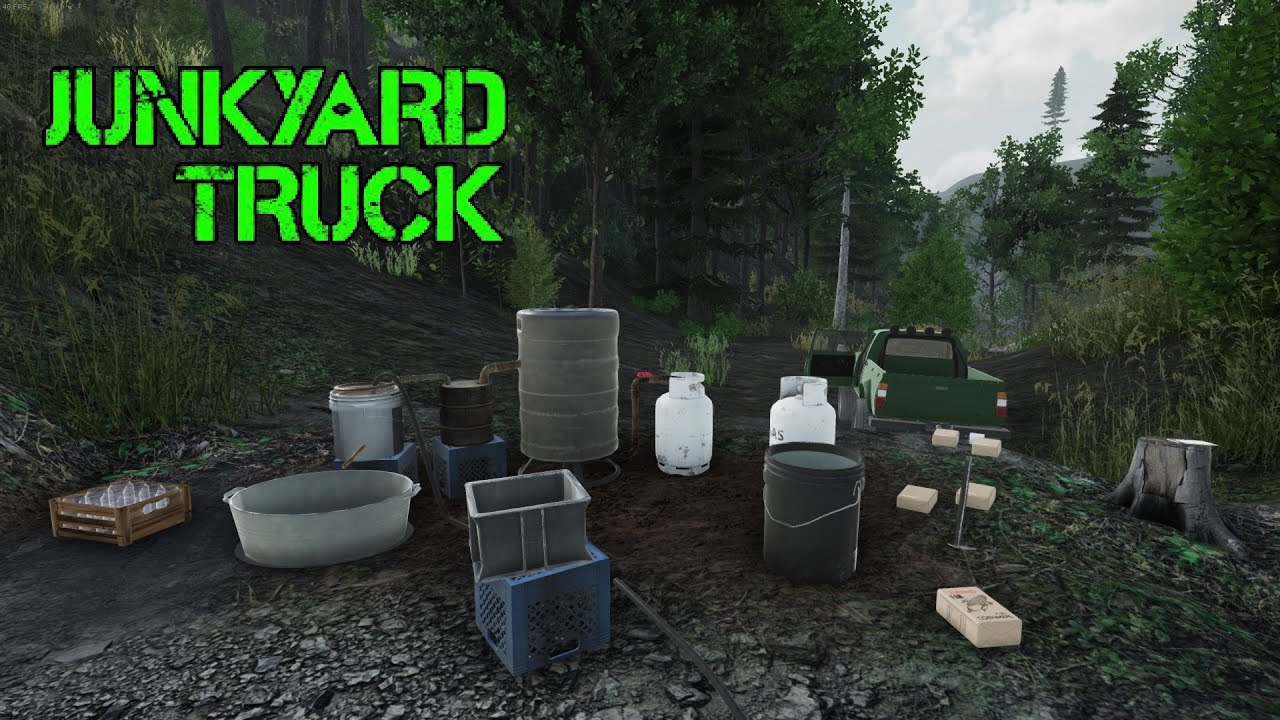 Starting Our Moonshine Empire Junkyard Truck YouTube