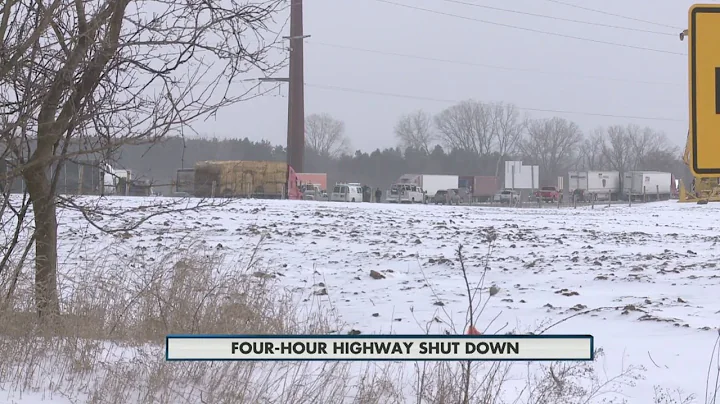Interstate 39/90 shut down for four hours