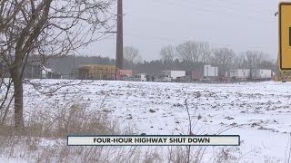Interstate 39/90 shut down for four hours
