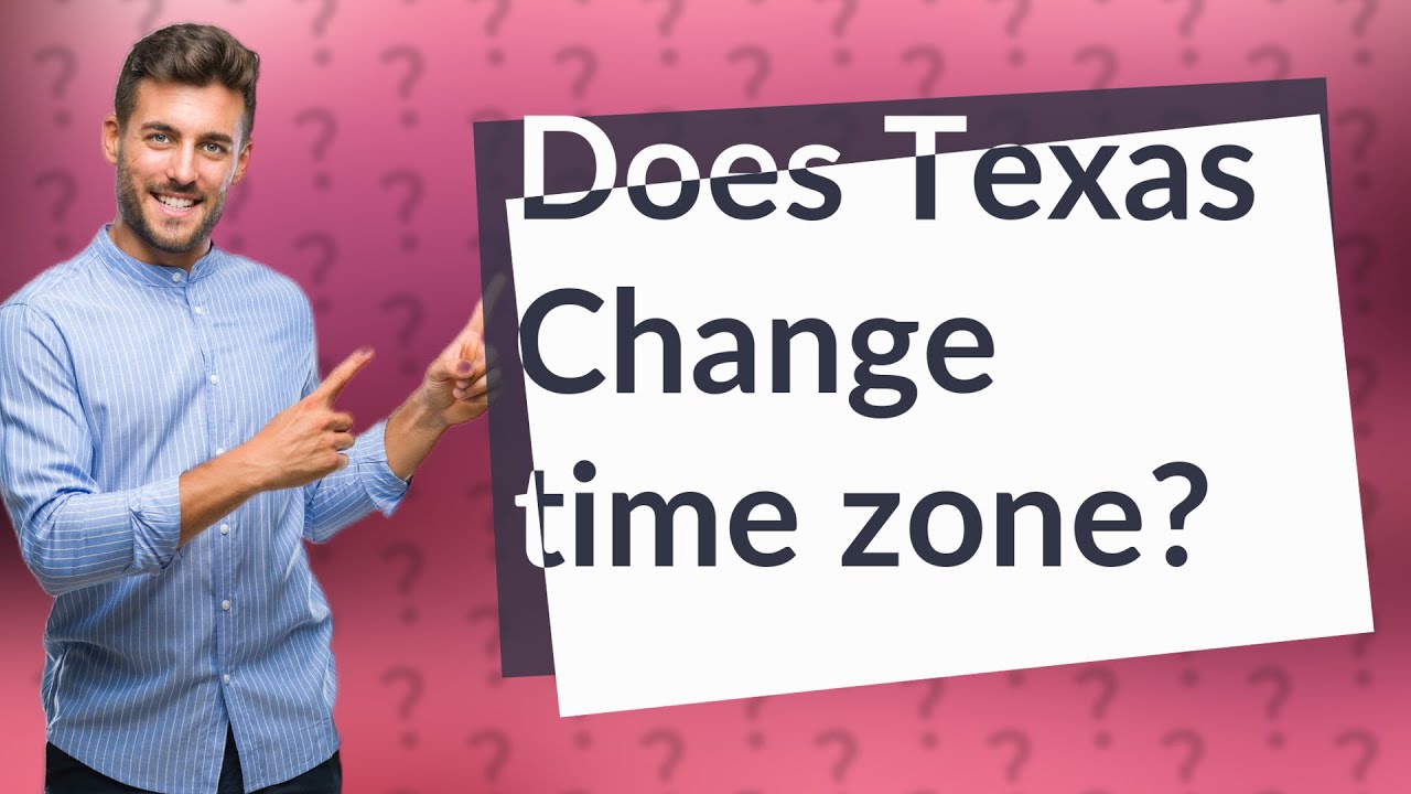 Does Texas Change time zone? YouTube