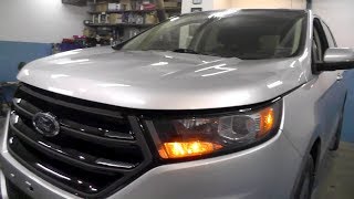 FORD Edge. Финишная сборка. Ремонт пластика.