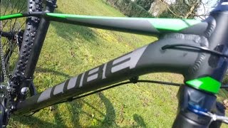 CUBE ATTENTION BLACK'N'GREEN Mountainbike Modell 2016