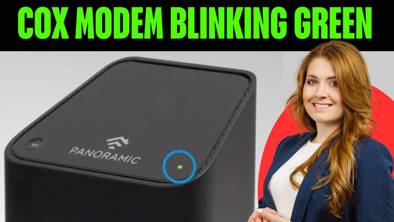 How To Fix Cox Modem Blinking Green Cox Router blinking green YouTube
