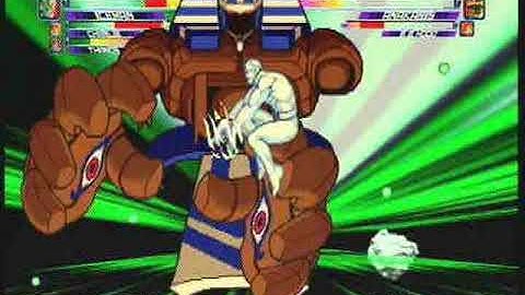 MvC2: Iceman Guard Cancel to Kara Cancel Punish vs Pharaoh Illusion