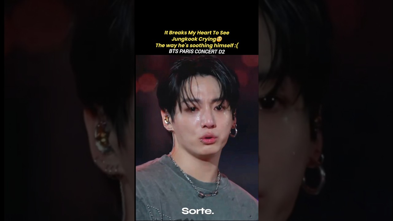 Watch Jungkook Crying During INTO THE SUN Bts Paris D2 Concert on YouTube Watch Jungkook Crying During INTO THE SUN Bts Paris D2 Concert on YouTube