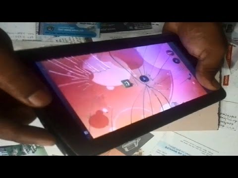 Video: Is Het Mogelijk Om Het Gebarsten Glas Van De Tablet Te Vervangen?