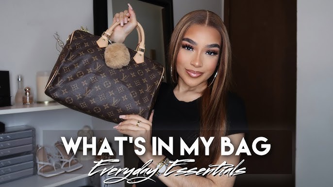 Whats in my bag? 2020 * Louis Vuitton Speedy Bandouliere 30 