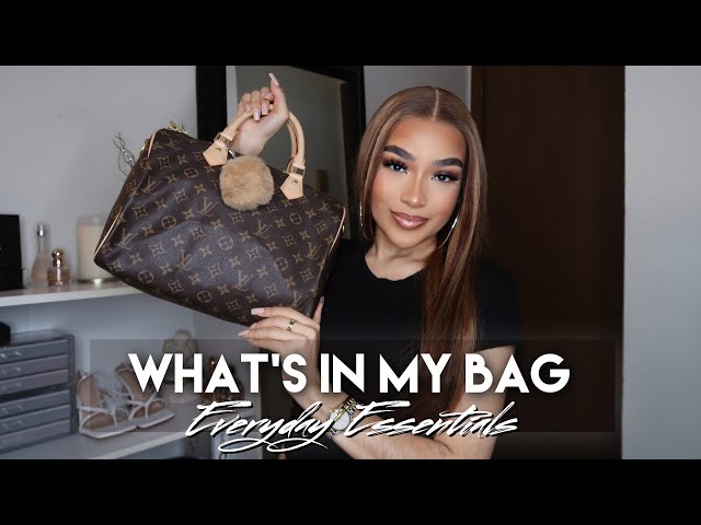 Whats in My Bag - Louis Vuitton Speedy 30 Empreinte 