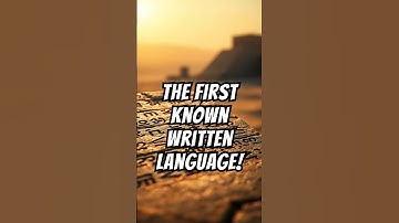 The Birth of Writing – The Sumerians and Cuneiform! #shorts #sumerians #language