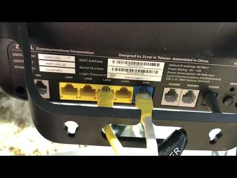 configuration ZyXEL VMG8924-B10D comme point d'accés de la fiber optique 0657224987