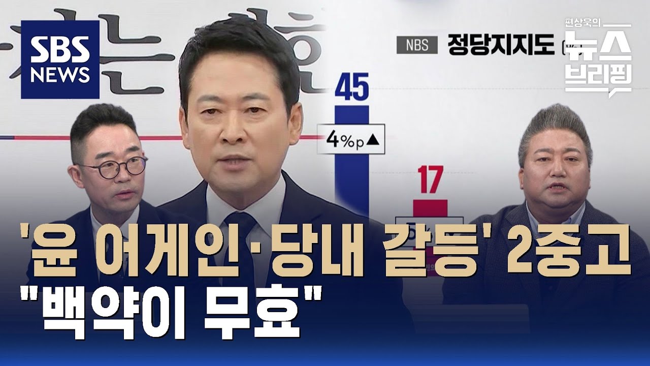 [민심어때] '윤 어게인' 늪에 빠진 국힘, 