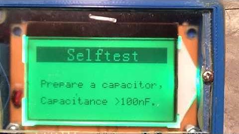 DERB - MEGA328 - Full self test and calibration