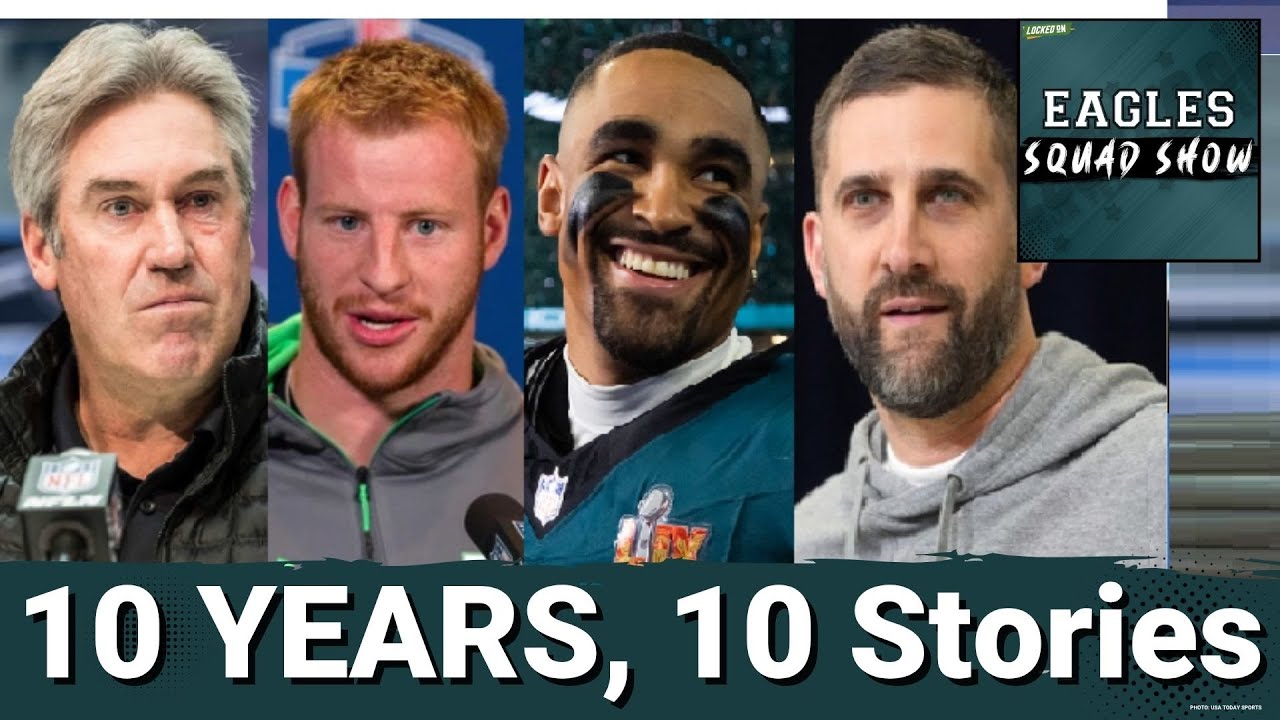 EAGLES SQUAD SHOW: 10 Biggest Eagles’ Moments for 10 Years of “Locked On Podcast Network” EAGLES SQUAD SHOW: 10 Biggest Eagles’ Moments for 10 Years of “Locked On Podcast Network”
