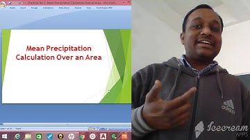 Methods of Calculation of Mean Precipitation Calculation over an Area // Rain gauge Station