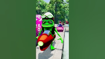 Skibidi Toilet & Squid Game & Sprunki & Crazy Frog & Spiderman VS Bollard Barbie in BeamNGDrive #14