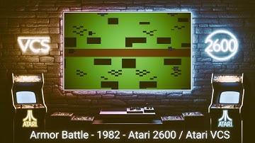 Armor Battle - 1982 - Atari 2600 ( Atari VCS )