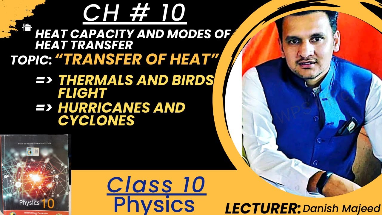 Thermals And Birds Flight||Hurricanes And Cyclones||Convection Class 10 Physics||By Danish Majeed