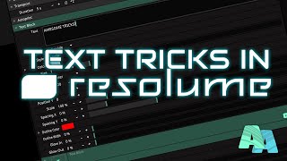 Resolume Tutorial - Text tricks screenshot 3