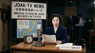日本が英語ピジンを話している世界線のニュース番組