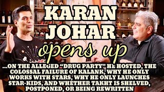 Karan Johar interview with Rajeev Masand I Takht I Kalank I Drug party