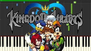 Kingdom Hearts - Riku's Theme (Piano Tutorial, Synthesia)