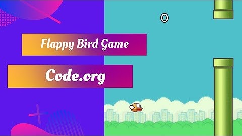 Flappy Bird Game - Learn how can you create your own flappy bird game | code.org