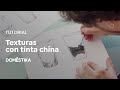 TUTORIAL Ilustración | Cómo Dibujar Texturas con Tinta China | Sergio Bleda | Domestika