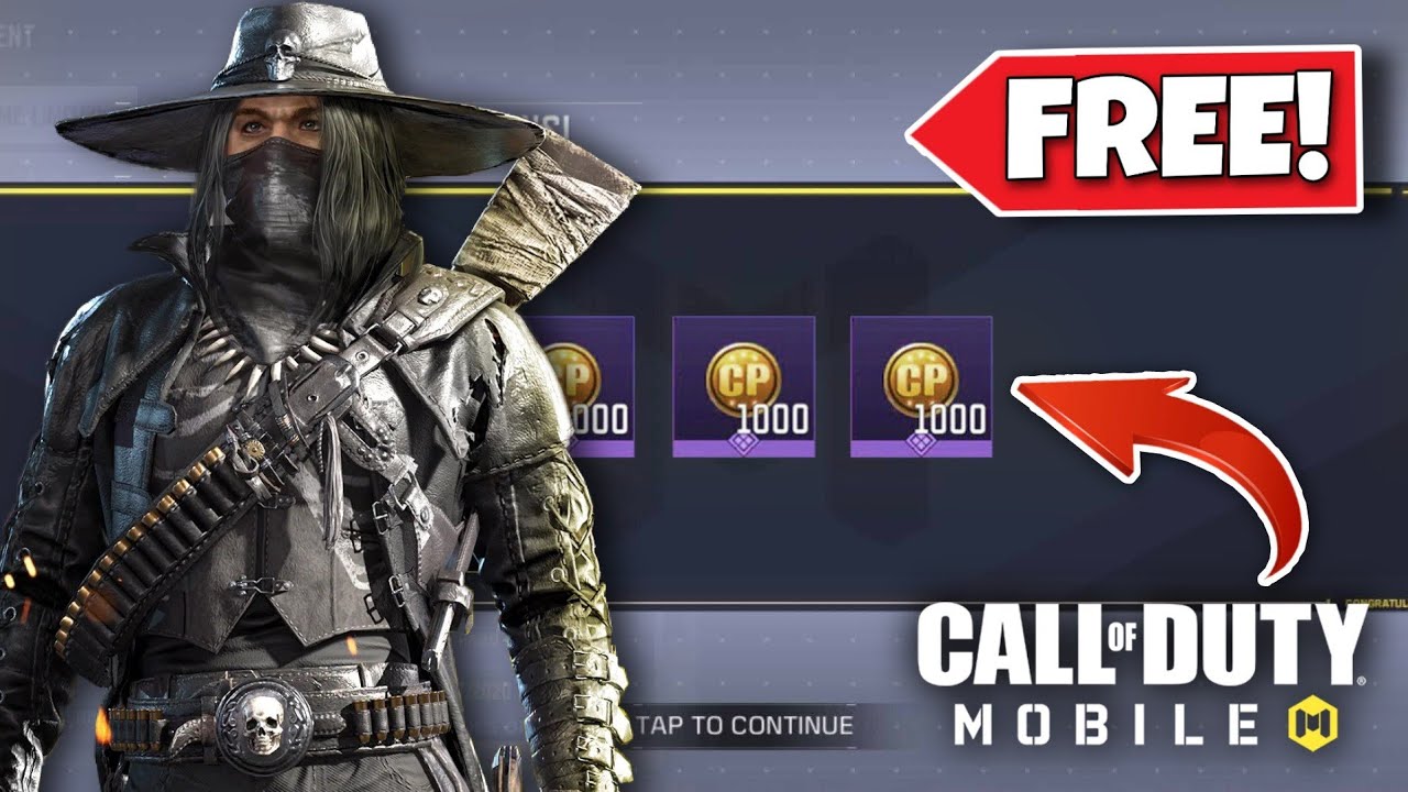 NEW* CALL OF DUTY MOBILE - how to get FREE CP in COD Mobile! FREE COD  POINTS 2022 (Season 6) 