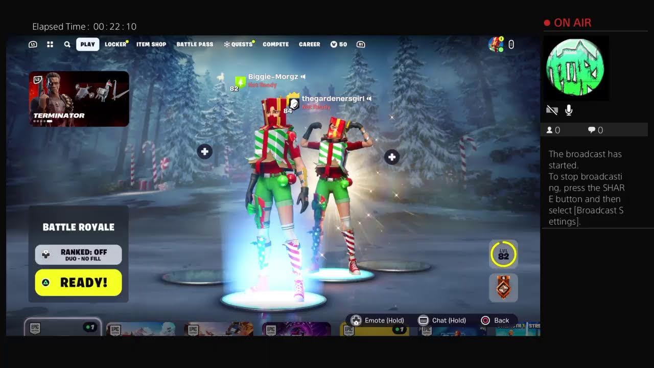 Biggie-Morgz's Live PS4 Broadcast