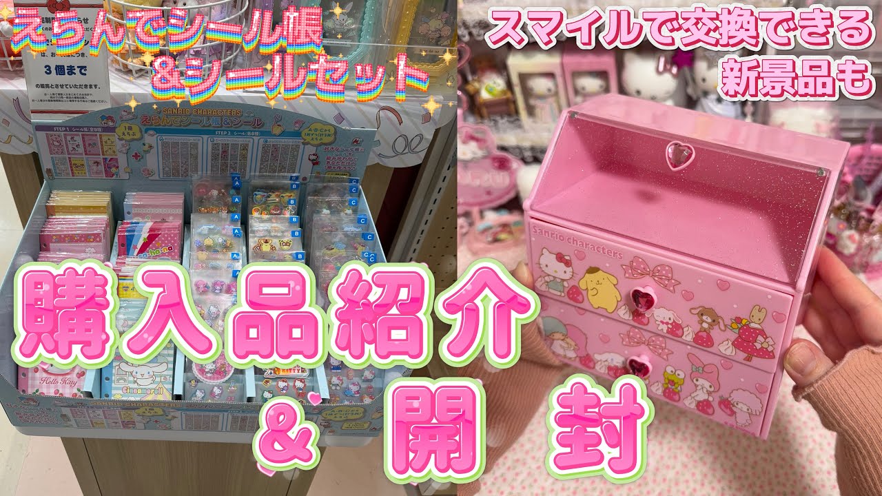 Sanrio】Released 9/28.ᐟ.ᐟ🌈｜Choose-Your-Own Sticker Book
