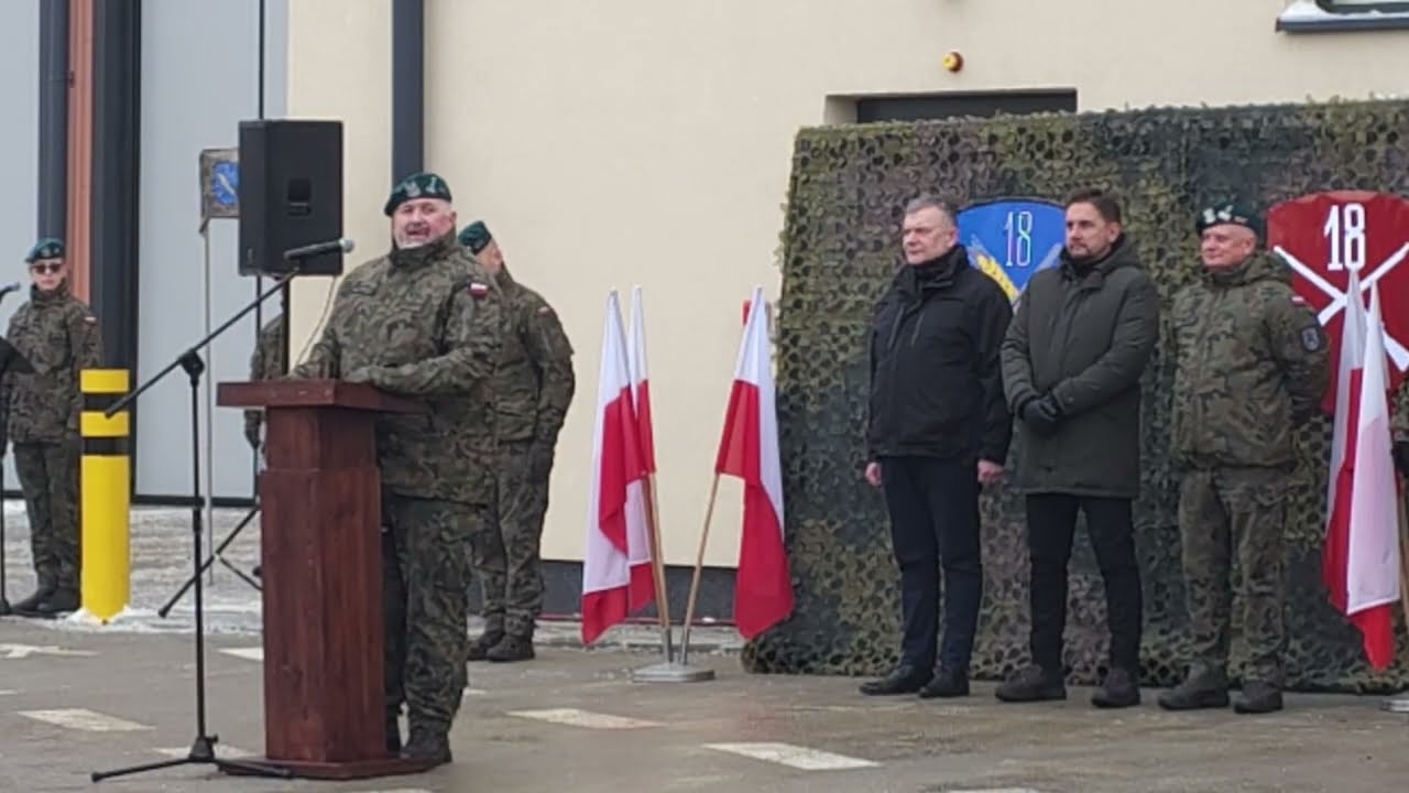 Otarcie hali remontowej Wojska Polskiego w Łomży