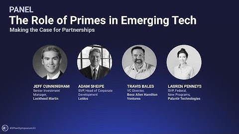 The Role of Primes in Emerging Tech (How Primes are Bridging the "Valley of Death" for Startups)