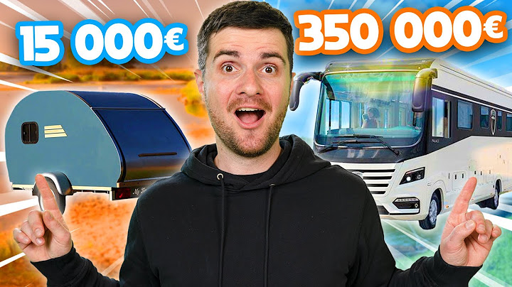 24H DANS UN CAMPING-CAR DE LUXE VS UNE CARAVANE PAS OUF