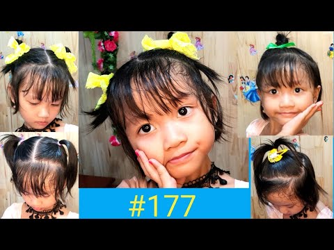 Video 6 Kiểu cột tóc dành cho bé gái tóc ngắn đến trường |... - youtube