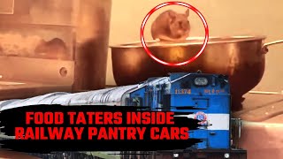 Food Tasters Inside Pantry Cars|| IRCTC responds after video of rats in Maharashtra-Goa train goes