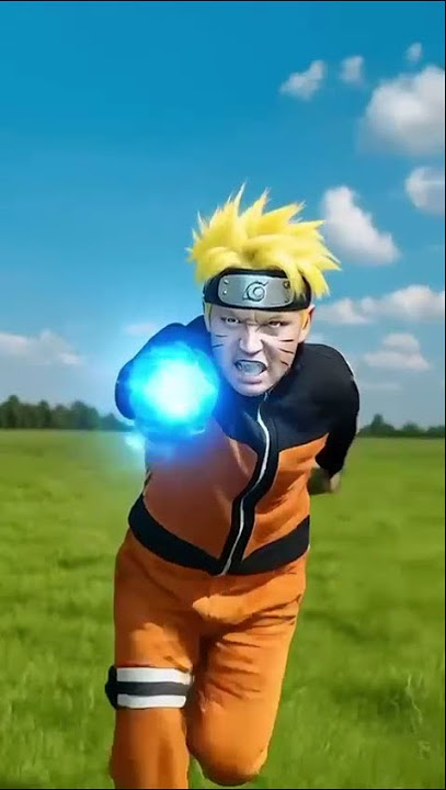 Naruto's rasengan #naruto #rasengan #anime #reallife #fyp #viral