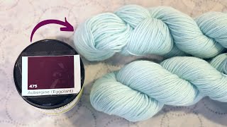 Dyepot Weekly #320 - Overdyeing a Pastel Commercial Colorway; Overdyeing Mint KnitPicks Stroll