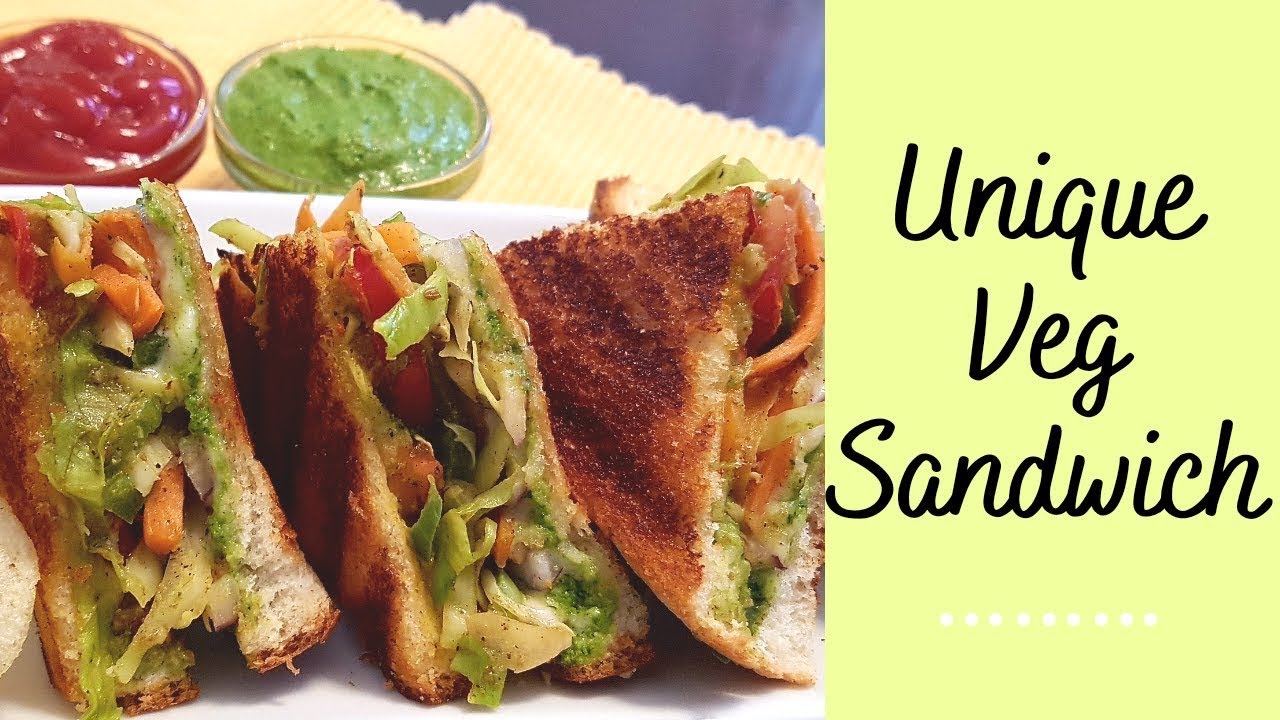 UNIQUE VEG SANDWICH - YouTube