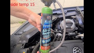 VW Passat B8 Aircon recharge