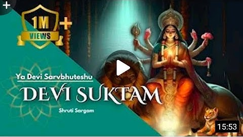 Most Powerful DEVI CHANTS for NAVRATRI and DURGA PUJA in DIVINE VOICES by MEDITATIVE INDIA