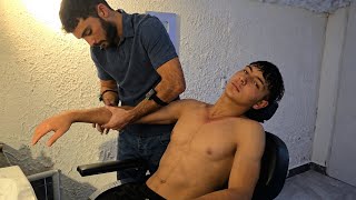 ASMR Neck & Shoulder Cracking Massage 😴 Deep Relaxation for Sleep | Real Person