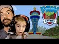 Paw Patrol Minecraft Adventure with My Daughter! :: Finding Tracker!