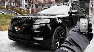 Land Rover Range Rover SV BLACK NEW Interior and Exterior Walkaround