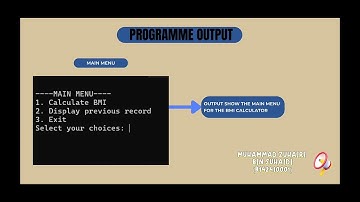 BELR 1343 GROUP 3 C++ PROGRAMMING ( BMI CALCULATOR )