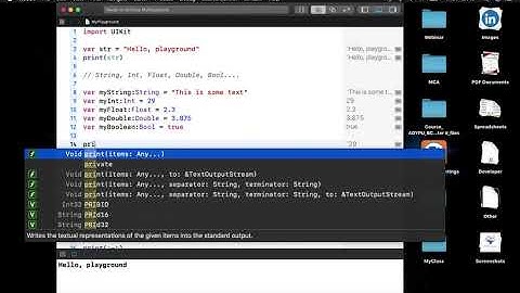 Swift Programming Tutorials for Beginners Lesson 2  Data Types