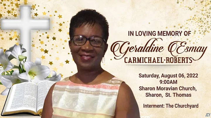 In Memoriam of Geraldine Carmichael Roberts