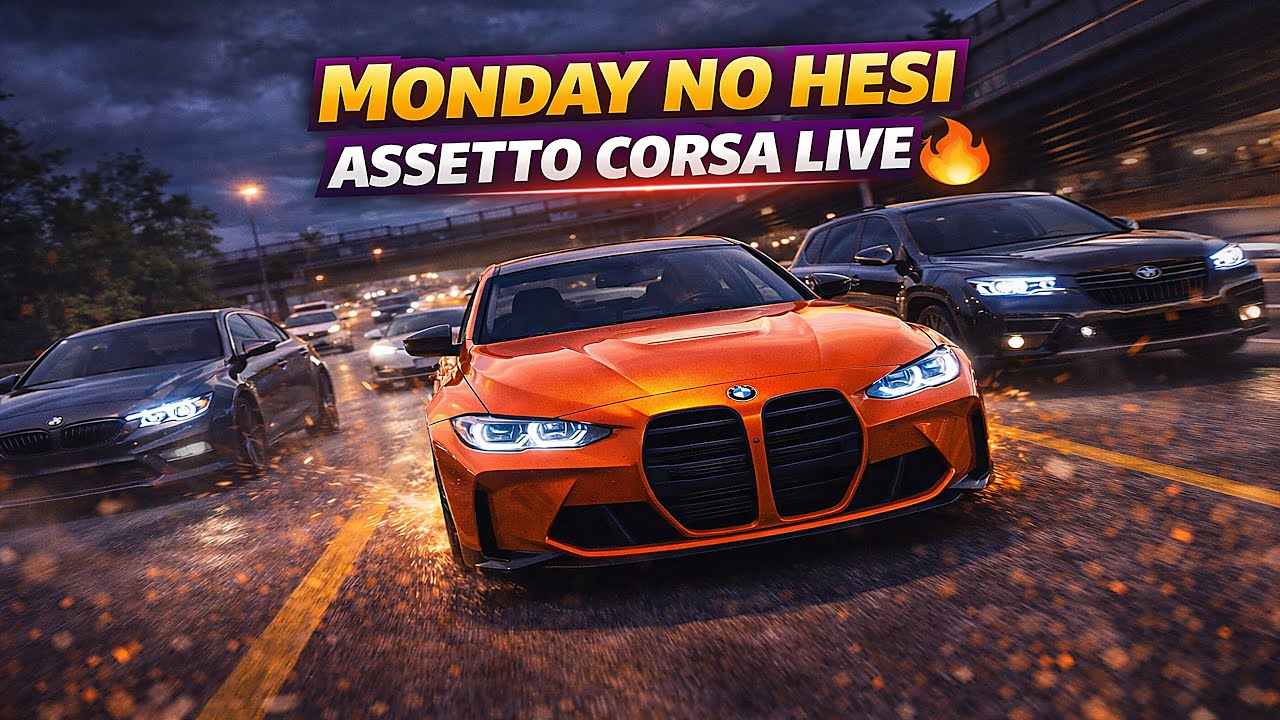 Assetto Corsa NO HESI | נהיגה פראית